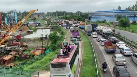 ঈদযাত্রায় মহাসড়ক