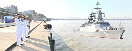 Russian navy ship
