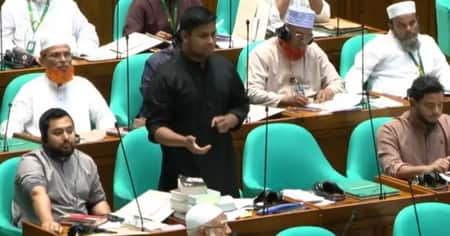 সংসদে দাঁড়িয়ে সংসদ সদস্যদের জন্য গাড়ি চাইলেন হাসনাত আবদুল্লাহ হাসনাত