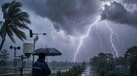 বজ্রবৃষ্টির শঙ্কা