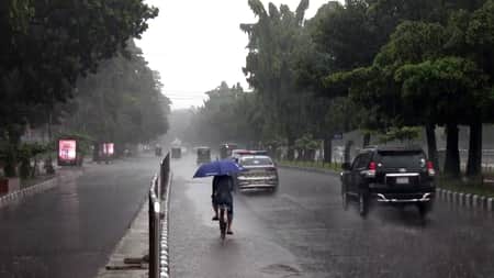 বৃষ্টির পূর্বাভাস