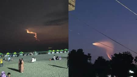 ভারতের মিসাইলের ঝলকানি দেখা গেলো সুন্দরবন-কক্সবাজারের আকাশে missile