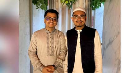 বিয়ের মঞ্চ থেকে সাদিক কায়েমের ফেসবুক পোস্ট সাদিক কায়েম