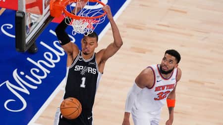 Knicks Face Spurs in NBA Finals Game 5 With Championship in Sight NBA Finals Game 5 Knicks Spurs Wembanyama