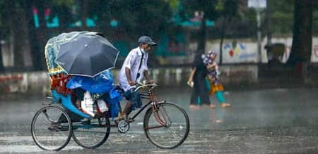 আবহাওয়ার খবর বৃষ্টির