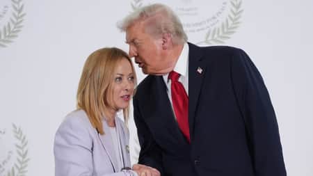 Transatlantic Tensions Flare as Trump and Meloni Clash Over G7 Interaction giorgia meloni