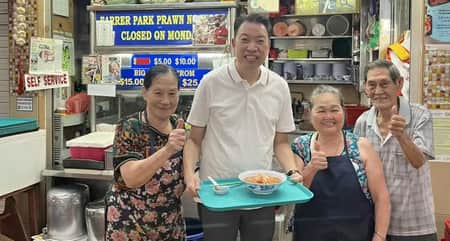 wah kee big prawn noodles