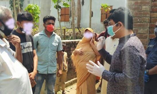 ত্রাণ দিতে গিয়ে ইউএনও জানলেন পরিবারটি সচ্ছল!