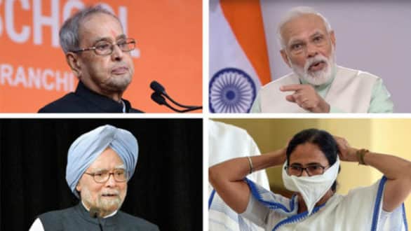 প্রণব, মনমোহন ও মমতাকে পরামর্শ চেয়ে মোদির ফোন