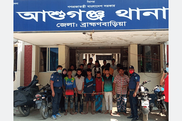 ব্রাহ্মণবাড়িয়ায় হামলার ঘটনায় গ্রেফতার আরও ৩০