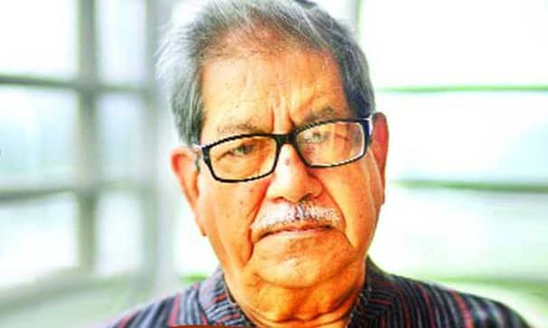 জাতীয় অধ্যাপক ড. আনিসুজ্জামান হাসপাতালে ভর্তি