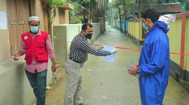 ভোলায় বাবা-মেয়ে করোনায় আক্রান্ত, ৪৫ বাড়ি লকডাউন