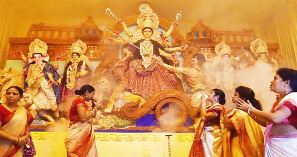 ভারতে লকডাউনে অনিশ্চয়তায় দুর্গোৎসব
