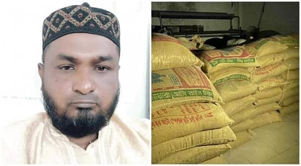 ১২ শ’ বস্তা চাল চুরির ঘটনায় যুবলীগ নেতা জাবেদকে শোকজ