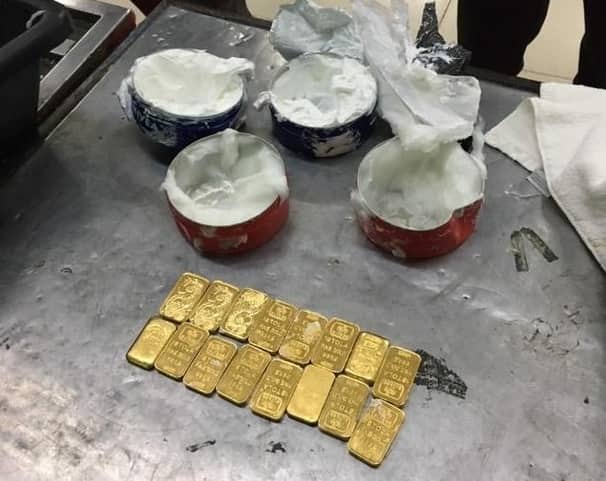 শাহজালালে ৯২ লাখ ৫০ হাজার টাকা মূল্যের সোনা উদ্ধার