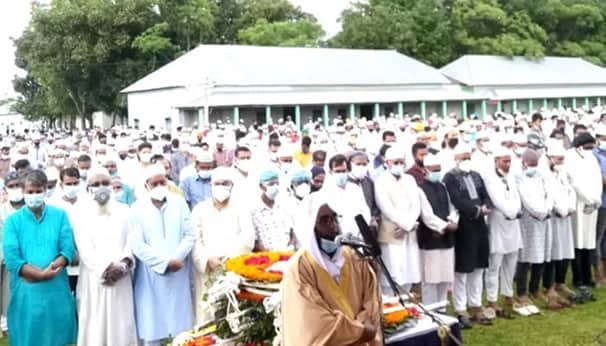 বাবা-মায়ের পাশে শায়িত রাষ্ট্রপতির ভাই