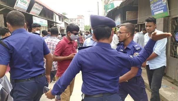 এএসআইয়ের গালে চড় মারা সেই ওসি প্রত্যাহার