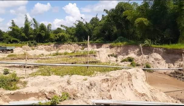 অবৈধ বালু উত্তোলনের দায়ে ৫০ হাজার টাকা জরিমানা
