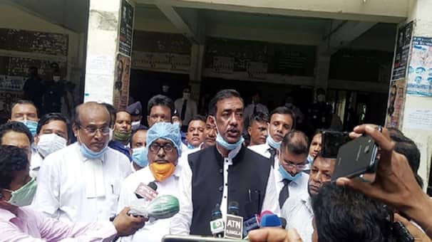 কে এই লোক শামীম ওসমানকে ধমক দেয়!