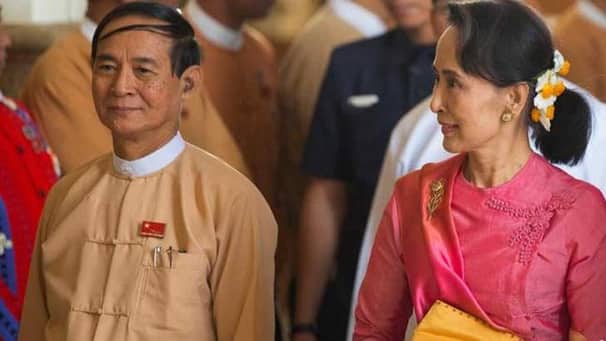মিয়ানমারে ক্ষমতাচ্যুত প্রেসিডেন্টের বিরুদ্ধে নতুন ২ মামলা