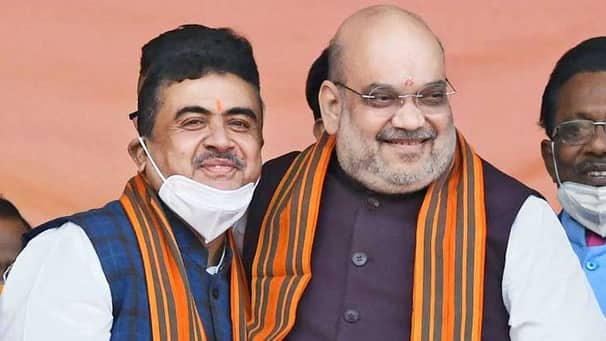 অমিত শাহের ভবিষ্যদ্বাণীতেই আস্থা শুভেন্দুর