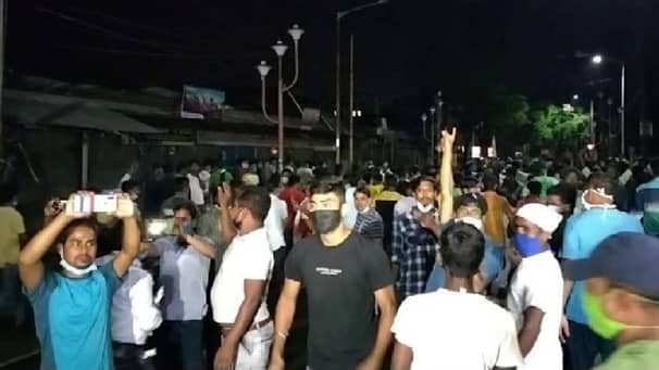 বিজেপি নেতা শুভেন্দুর গাড়ির ওপর হামলা