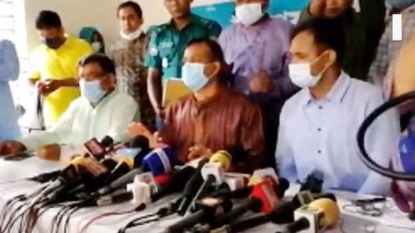 ত্ব-হার ঘটনায় সংবাদ সম্মেলনে রংপুর ডিবি