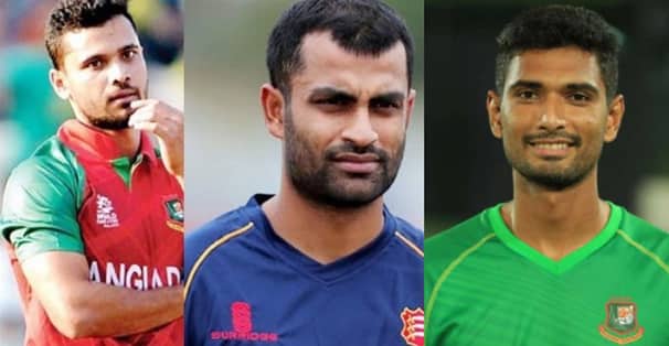 বিপিএলে একই দলে মাশরাফি, তামিম ও মাহমুদউল্লাহ