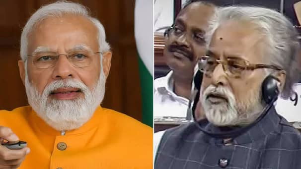 নিজের পাঠানো কাপড়ে তৈরি কোট দেখে বিরোধী দলের এমপিকে যা বললেন মোদি