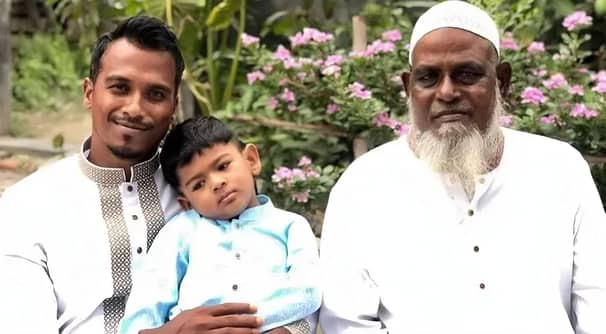 রুবেল হোসেনের বাবা