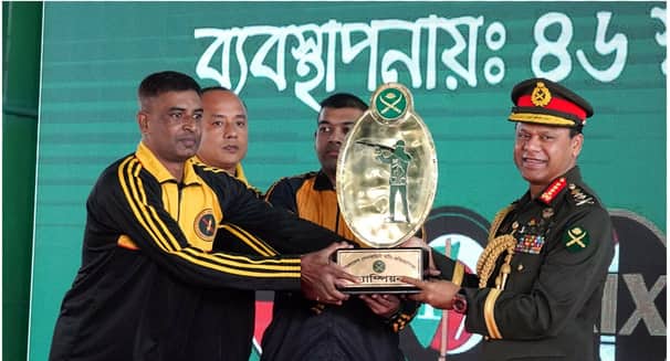 বাংলাদেশ সেনাবাহিনী শ্যূটিং প্রতিযোগিতা-২০২২ সমাপ্ত