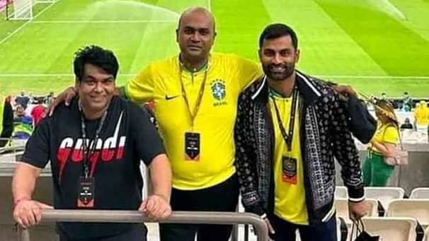 গ্যালারিতে বসে প্রিয় দলের খেলা দেখলেন তামিম