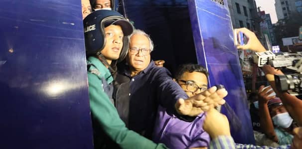 রুহুল কবির রিজভী আটক