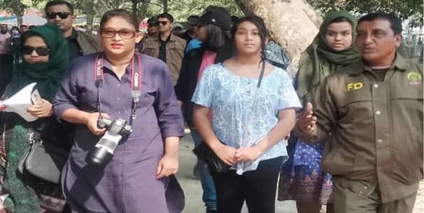 সুন্দরবন ঘুরে দেখলেন প্রধানমন্ত্রী কন্যা পুতুল