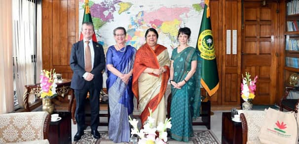স্পিকারের সঙ্গে নর্ডিক রাষ্ট্রসমূহের রাষ্ট্রদূতগণের সৌজন্য সাক্ষাৎ