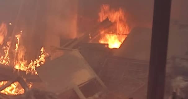 রাজধানীর শ্যামপুরে টেক্সটাইল মিলের আগুন নিয়ন্ত্রণে
