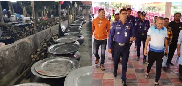 ওবায়দুল কাদেরের সম্মানে ২০০ মণ মাংস দিয়ে এমপি একরামুলের মেজবান