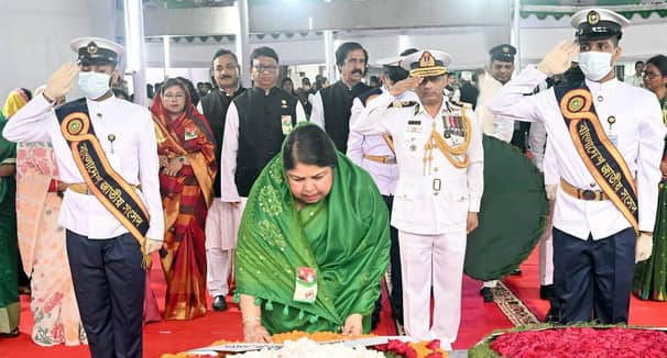 মহান স্বাধীনতা দিবসে জাতীয় স্মৃতিসৌধে স্পিকারের শ্রদ্ধা