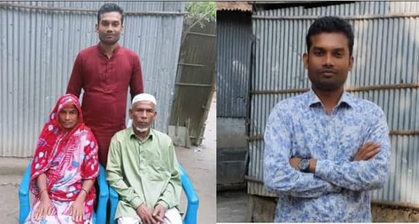 রিকশা চালিয়ে পড়াশোনা করা মমিনুর এখন ইংরেজি বিভাগের প্রভাষক