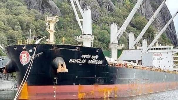 ১৫৩ কোটি ৭৫ লাখ টাকা ক্ষতিপূরণ পেল ‘বাংলার সমৃদ্ধি’ জাহাজ