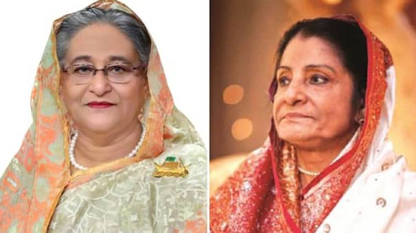 প্রধানমন্ত্রীর সঙ্গে বিরোধীদলীয় নেতা রওশন এরশাদের বৈঠক