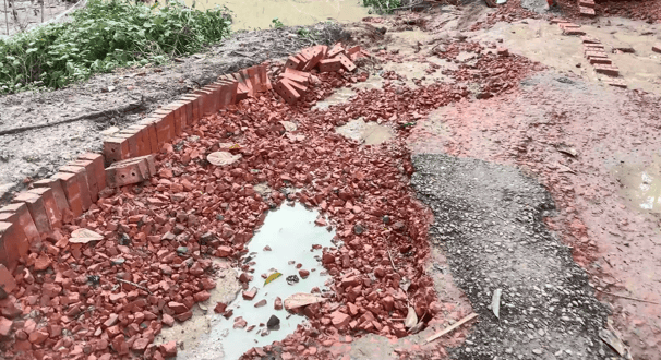 বন্যায় বন্দরনগরী চট্টগ্রামের ৫০ কিলোমিটার সড়ক ক্ষতিগ্রস্ত