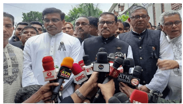 বিএনপির সমাবেশে জনগণের অংশগ্রহণ ছিল না : ওবায়দুল কাদের