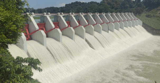 কাপ্তাই লেকে অস্বাভাবিক পানি বৃদ্ধি, খুলল বিদ্যুৎ কেন্দ্রের ১৬ গেট