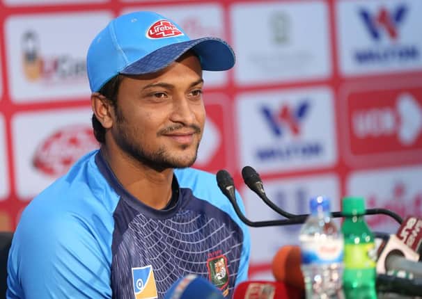 আজ রান করতে পেরে ভালো লাগছে : সাকিব
