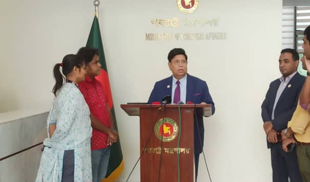 ভারতের সঙ্গে নির্বাচনের আলাপ হয়ে গেছে : পররাষ্ট্রমন্ত্রী