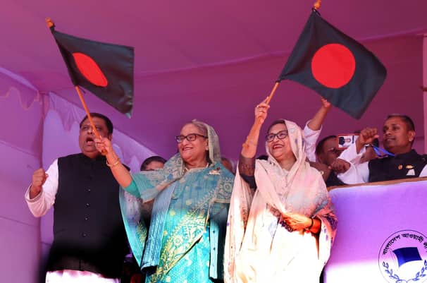 সিলেট থেকে নির্বাচনী প্রচার শুরু করলেন প্রধানমন্ত্রী