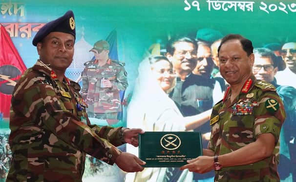 পার্বত্য চট্টগ্রাম ও জাতিসংঘ মিশনের বীর সেনাসদস্যদের সম্মাননা প্রদান
