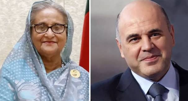 শেখ হাসিনার সফলতা কামনা করে রুশ প্রধানমন্ত্রীর অভিনন্দন শেখ হাসিনা-রুশ প্রধানমন্ত্রী