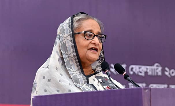 বাংলাদেশ ভাষা আন্দোলনের চেতনায় এগিয়ে চলছে : প্রধানমন্ত্রী